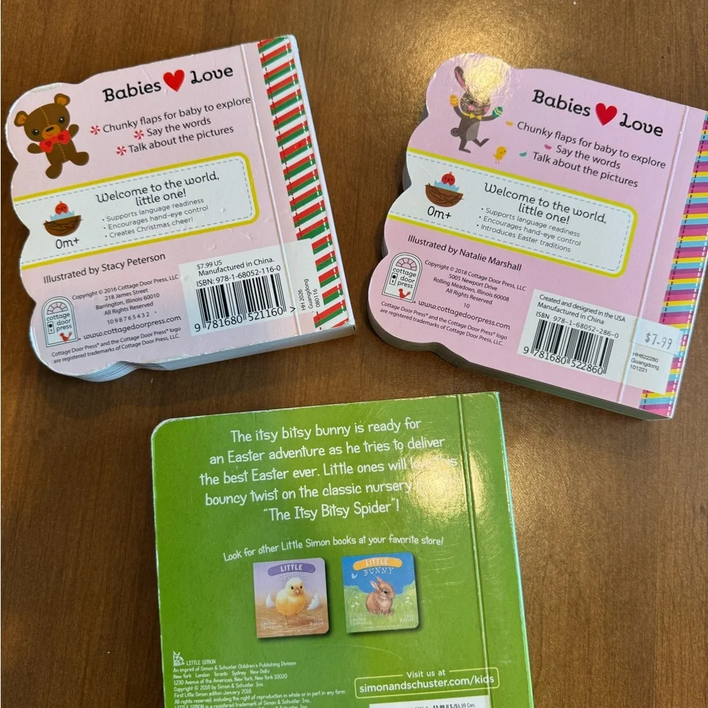 Holiday & Baby Board Book Bundle – Lift-the-Flap & Board Books